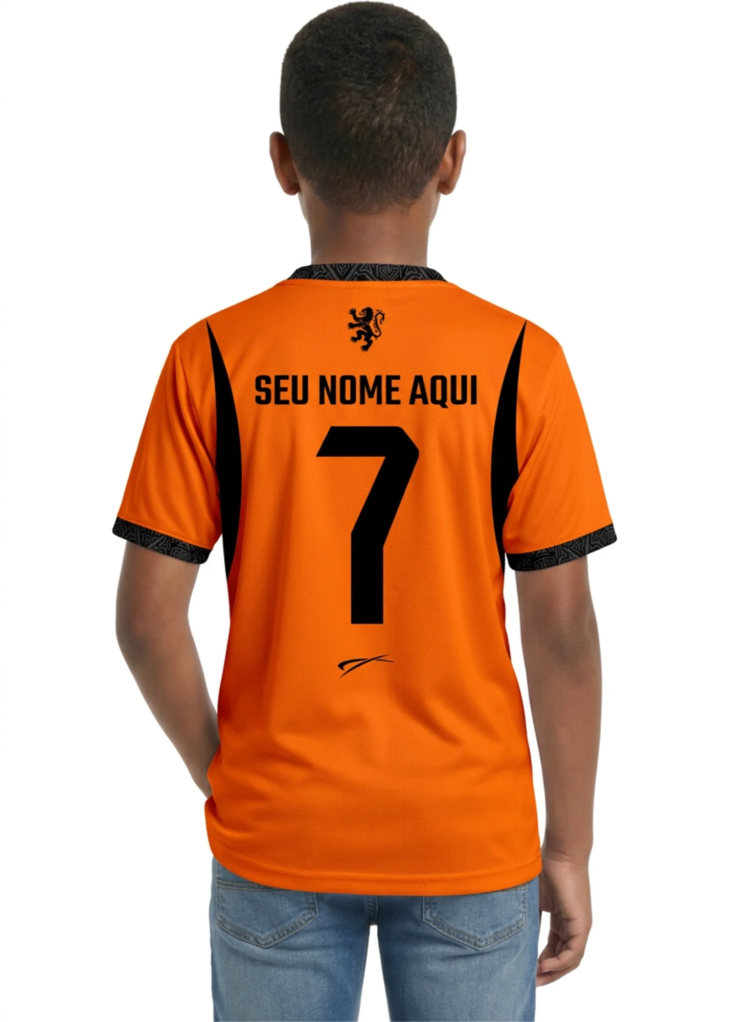 Camisa da Holanda - Infantil - Laranja