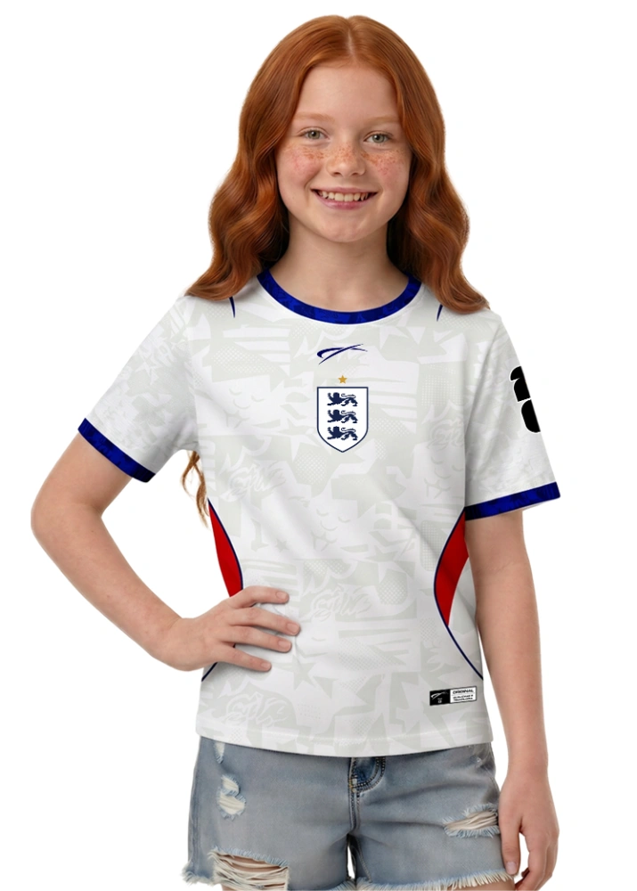 Camisa Inglaterra - Branco