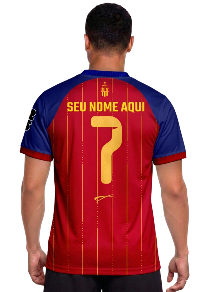 Camisa Espanha - Vermelho