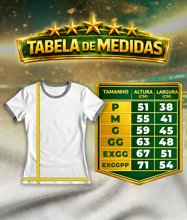 Camisa do Brasil Feminina - Amarelo