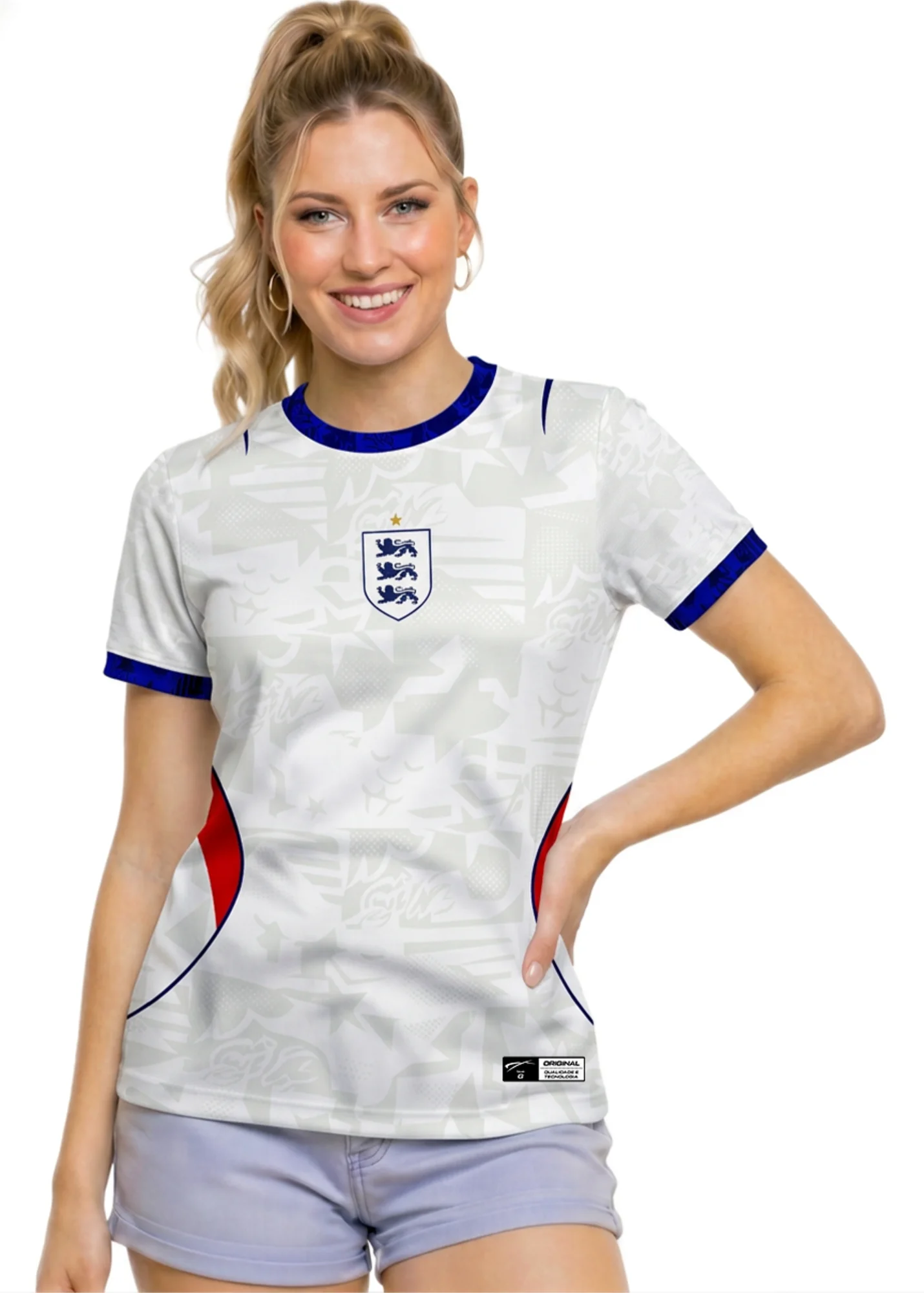 Camisa da Inglaterra - Feminino