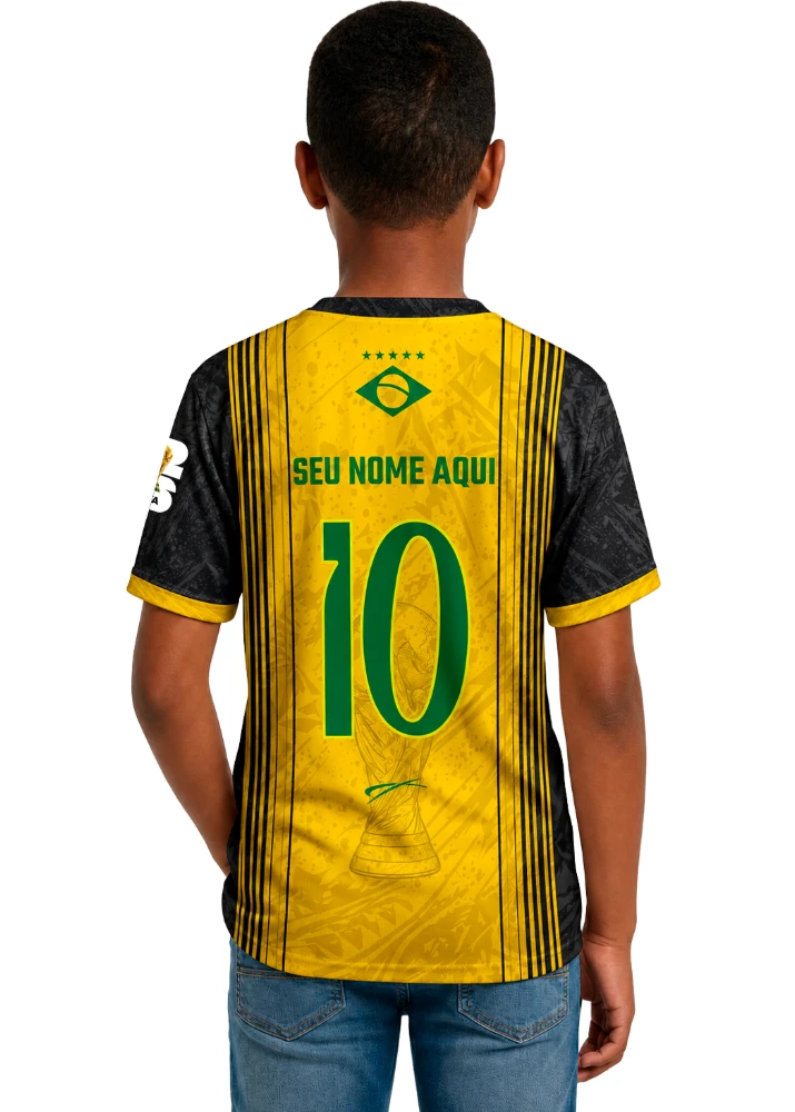 Camisa ASA Infantil - Preto