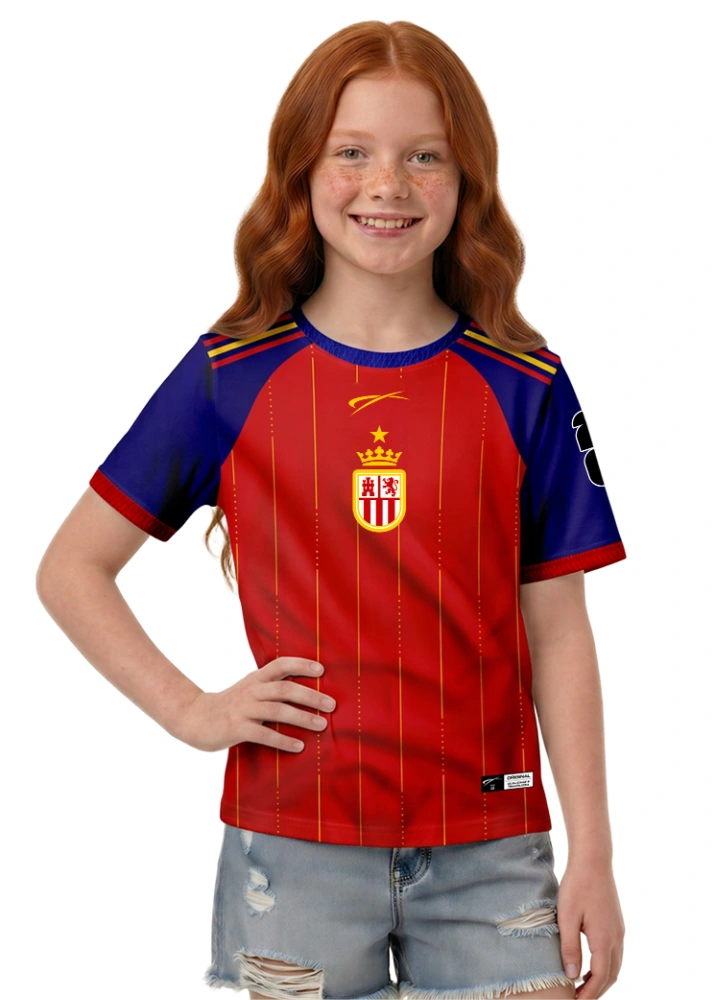 Camisa Espanha - Vermelho
